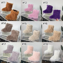 Load image into Gallery viewer, Fashion Fur Short Boots