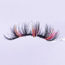 Load image into Gallery viewer, Colorful Gillter Mink Lashes MOQ5