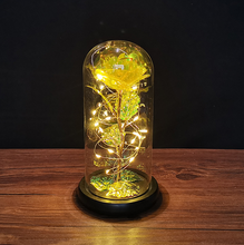 Load image into Gallery viewer, Gold Foil Flower Preserved Flower