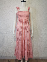 Load image into Gallery viewer, Women Lace-up Print Long Dress