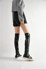 Load image into Gallery viewer, PU Knee Boots