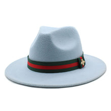 Load image into Gallery viewer, Fedora Hat with Bee(MOQ 5)