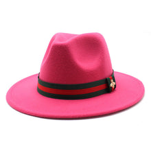 Load image into Gallery viewer, Fedora Hat with Bee(MOQ 5)