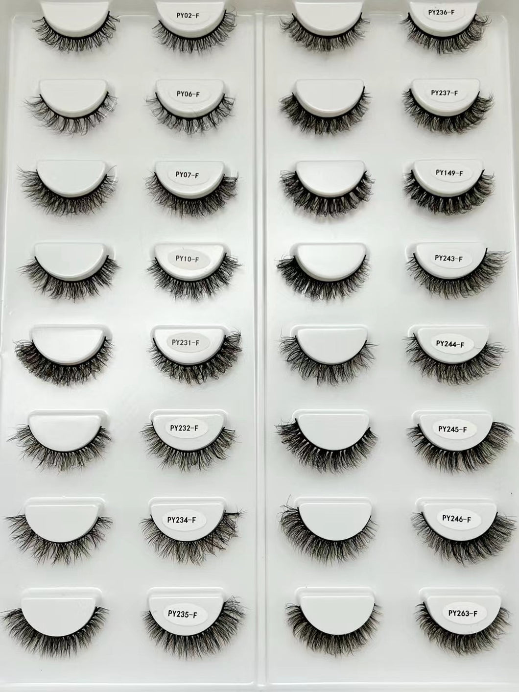 Customized 12MM Lashes Free Shipping (MOQ10)