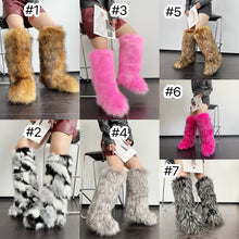 Load image into Gallery viewer, Long Fur Boots
