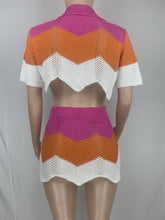 Load image into Gallery viewer, Women Fashion Kint 2 pcs Skirt Set
