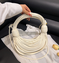 Load image into Gallery viewer, Women Fashion Rope Hobo Bag
