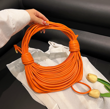 Load image into Gallery viewer, Women Fashion Rope Hobo Bag
