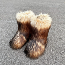 Load image into Gallery viewer, Fashion Fur Short Boots
