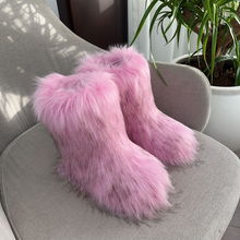 Load image into Gallery viewer, Fashion Fur Short Boots
