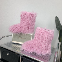 Load image into Gallery viewer, Fashion Fur Short Boots
