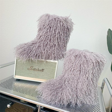 Load image into Gallery viewer, Fashion Fur Short Boots
