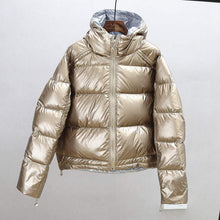 Load image into Gallery viewer, Women Winter Fur Reversible Down Coat
