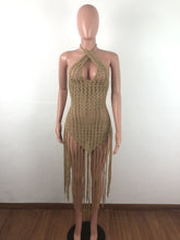 Load image into Gallery viewer, Long Tassel Dress
