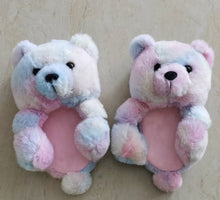 Load image into Gallery viewer, Open Toe Bear Slippers
