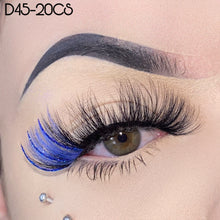 Load image into Gallery viewer, Synthetic Colorful Glitter Lashes （MOQ 10）
